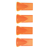 Assorted Flat Slot Nozzle Set, 1-1/10" L Auto-Cam