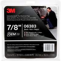 Ruban en acrylique de 3M pour l'automobile, 18 m (60') lo x 22 mm (7/8") la, 45 mils, Acrylique Auto-Cam