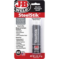 Colle &eacute;poxyde SteelStik, 2 oz, B&acirc;ton, Gris Auto-Cam