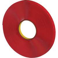 Ruban VHB, 33 m (108') lo x 12 mm (1/2") la, 40 mils, Acrylique Auto-Cam