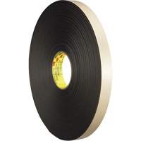 Double-Coated Foam Tape, 66 m (216') L x 12.7 mm (1/2") W, 31 mils, Polyethylene Auto-Cam