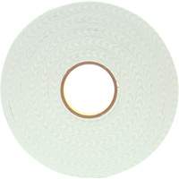 Double-Coated Urethane Foam Tape, 33 m (108') L x 25.4 mm (1") W, 62.5 mils, Urethane Auto-Cam
