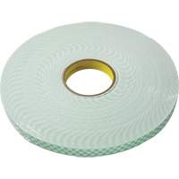 Double-Coated Foam Tape, 33 m (108') L x 18 mm (3/4") W, 62.5 mils, Urethane Auto-Cam