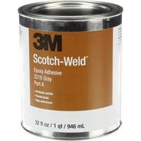 Scotch-Weld Adhesive, 32 fl. oz., Kit, Two-Part, Grey Auto-Cam