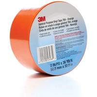 Ruban en vinyle pour travaux g&eacute;n&eacute;raux 764, 50,8 mm (2") la x 32,9 m (108') lo, 5 mils, Orange Auto-Cam