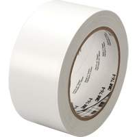Ruban en vinyle pour travaux g&eacute;n&eacute;raux 764, 25,4 mm (1") la x 32,9 m (108') lo, 5 mils, Blanc Auto-Cam
