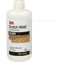 Colle instantanée Scotch-Weld<sup>MC</sup>, Transparent, Bouteille, 1 lb AMB334 | Auto-Cam