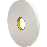 Foam Tape, 16.5 m (54') L x 18 mm (3/4") W, 6 mils, Urethane Auto-Cam