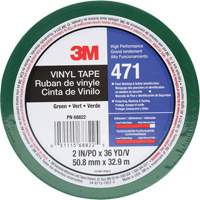 Ruban en vinyle 471, 50,8 mm (2") la x 32,9 m (108') lo, 5,2 mils, Vert Auto-Cam