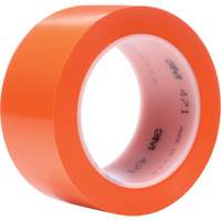 Ruban en vinyle 471, 50,8 mm (2") la x 32,9 m (108') lo, 5,2 mils, Orange Auto-Cam