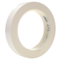 Ruban en vinyle 471, 25,4 mm (1") la x 32,9 m (108') lo, 5,3 mils, Blanc Auto-Cam