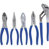 JPS-5M Mechanic's Pliers Set, 5 Pieces Auto-Cam