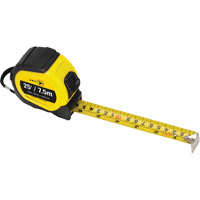 JTM-425SM Tape Measure, 25', Imperial & Metric Graduations Auto-Cam