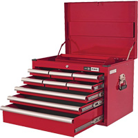 PMC2709 Pro Series Mechanic's Chest, 26" W, 9 Drawers, Red Auto-Cam