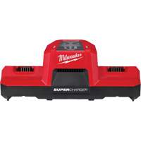 M18 Dual Bay Simultaneous Super Charger, 18 V, Lithium-Ion Auto-Cam