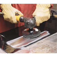 Homog&eacute;n&eacute;isation des surfaces - Disques de d&eacute;capage de rev&ecirc;tement Scotch-Brite, 4-1/2" dia., Grain Extra grossier Auto-Cam