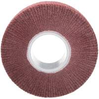 Brosse &agrave; lamelle de finition Scotch-Brite, Oxyde d'aluminium, Grain Fin, 8" x 2" x 3" Auto-Cam