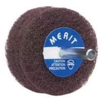 Abrasotex Non-Woven Disc Wheel, 3" Dia., Very Fine Grit, Aluminum Oxide Auto-Cam