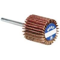 Grind-O-Flex Micro-Mini Flap Wheel, Aluminum Oxide, 80 Grit, 1-3/16" x 3/8" x 1/8" Auto-Cam