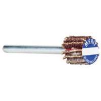 High Performance Micro-Mini Flap Wheel, Aluminum Oxide, 60 Grit, 3/4" x 1/2" x 1/8" Auto-Cam