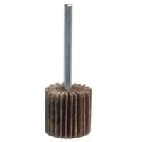 Super Finish Mini Flap Wheel, Aluminum Oxide, 60 Grit, 1-3/16" x 1/4" x 1/4" Auto-Cam