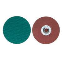 Quick-Change Cloth Disc, 4" Dia., 36 Grit, Zirconium Auto-Cam