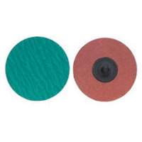 Quick-Change Cloth Disc, 1" Dia., 60 Grit, Zirconium Auto-Cam