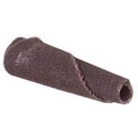 ALO Spiral Cartridge Roll, 120 Grit, 3/16" Dia., Aluminum Oxide, 1" L, 1/8" Arbor Auto-Cam