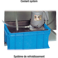 Scies &agrave; ruban pour le m&eacute;tal avec Geardrive, Horizontal/Vertical, Capacit&eacute; de coupe Rond 7" et 7" x 12" rectangulaire Auto-Cam