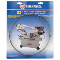 Scie &agrave; ruban pour m&eacute;tal, Acier au carbone, 93" lo x 3/4" la x &eacute;paisseur 0,032", 10 dents par pouce Auto-Cam