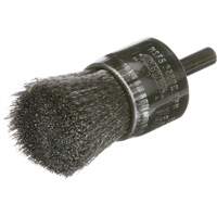 Crimped Wire End Brush, 1", 0.005 Fill Auto-Cam