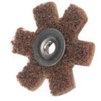 Abrasotex Surface Preparation Star, 1-1/2" Dia., Coarse Grit, Aluminum Oxide Auto-Cam