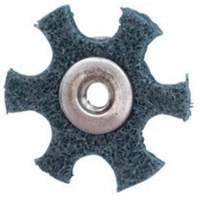 Abrasotex Surface Preparation Star, 1-1/2" Dia., Very Fine Grit, Aluminum Oxide Auto-Cam