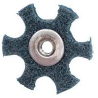 Abrasotex Surface Preparation Star, 3" Dia., Very Fine Grit, Aluminum Oxide Auto-Cam