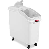 Mobile Ingredient Bins with Sliding Lid, 2.75 cu. ft. Capacity, 28" H x 13-13/100" W x 29-1/4" D Auto-Cam
