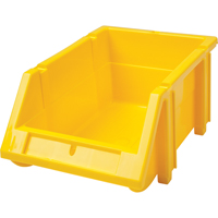 Stack & Hang Bin, 4-13/16" W x 3-3/16" H x 7-1/8" D, Yellow Auto-Cam