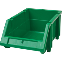 Stack & Hang Bin, 4-13/16" W x 3-3/16" H x 7-1/8" D, Green Auto-Cam