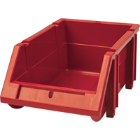 Stack & Hang Bin, 4-13/16" W x 3-3/16" H x 7-1/8" D, Red Auto-Cam