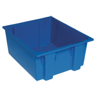 Contenants Stack & Nest, 10" x 23,5" x 19,5", Bleu Auto-Cam