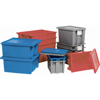 Contenants Stack & Nest, 15" x 29,5" x 19,5", Bleu Auto-Cam