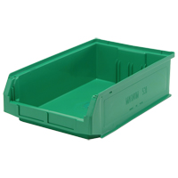 Contenants g&eacute;ants empilables, 12,375" la x 19,75" p x 5,875" h, Vert Auto-Cam