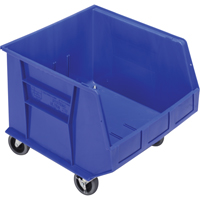 Bac mobile, 14" ha x 16-1/2" la x 18" p, Capacit&eacute; de 75 lb, Bleu Auto-Cam