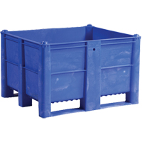 Conteneur pour palettes, 40"/47,25" p x 48"/39,4" la x 29"/29,1" h, Capacit&eacute; 1543 lb/2650 lb, Bleu Auto-Cam