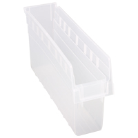 Bacs pour &eacute;tag&egrave;re Store-Max, 4-3/8" la x 8" H x 17-7/8" p, Transparent, Capacit&eacute; 56 lb Auto-Cam