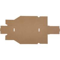 Deep Corrugated Parts Bins, 3-3/4" W x 11-1/4" D x 4-1/2" H, Beige Auto-Cam