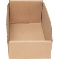 Deep Corrugated Parts Bins, 5-3/4" W x 11-1/4" D x 4-1/2" H, Beige Auto-Cam