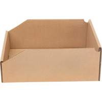 Deep Corrugated Parts Bins, 9-3/4" W x 11-1/4" D x 4-1/2" H, Beige Auto-Cam