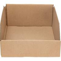 Deep Corrugated Parts Bins, 8-3/4" W x 11-1/4" D x 4-1/2" H, Beige Auto-Cam