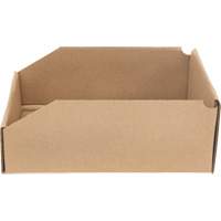 Deep Corrugated Parts Bins, 8-3/4" W x 11-1/4" D x 4-1/2" H, Beige Auto-Cam