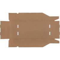 Deep Corrugated Parts Bins, 9-3/4" W x 17-1/4" D x 4-1/2" H, Beige Auto-Cam